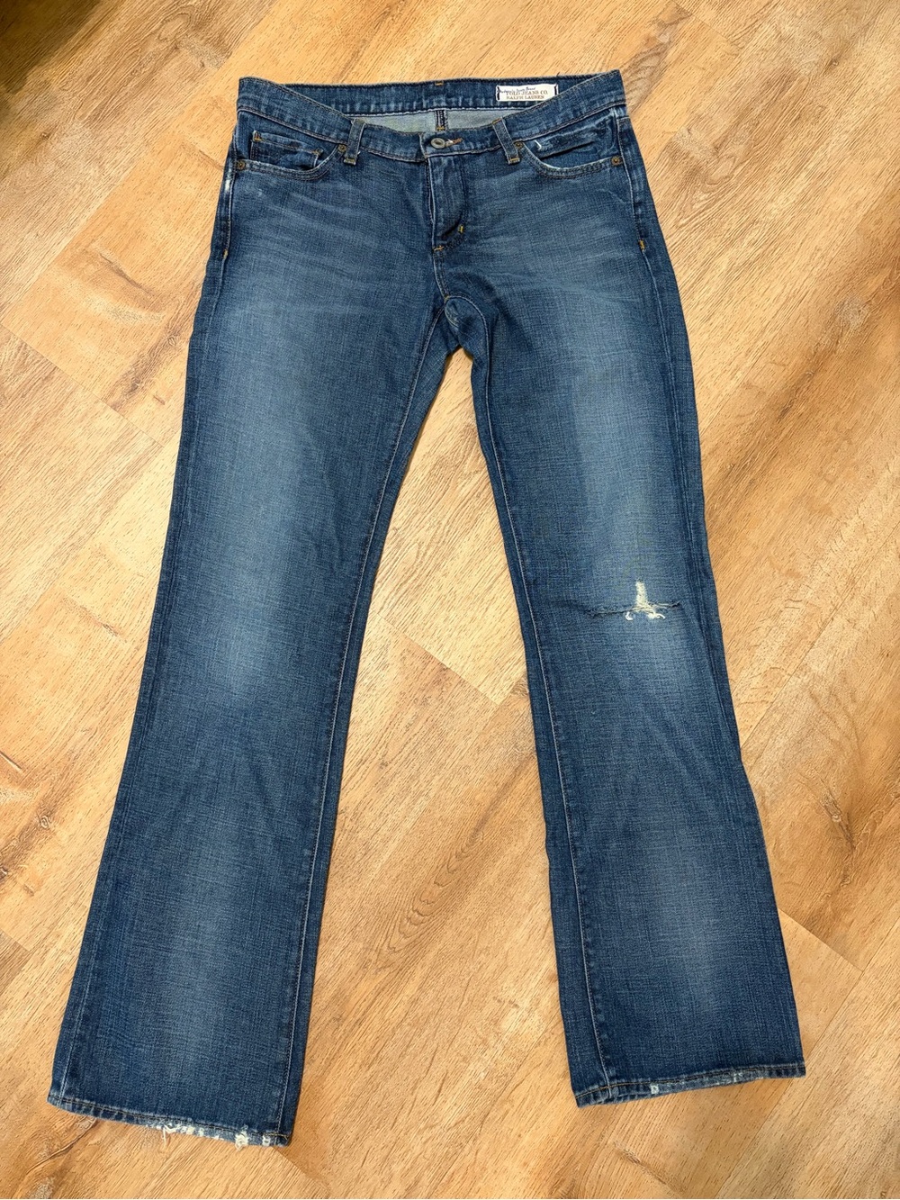 Ralph Lauren Medium Blue Flared Jeans